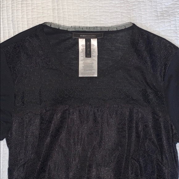 BCBG Max Azria lace t shirt in XXS - Picture 4 of 10